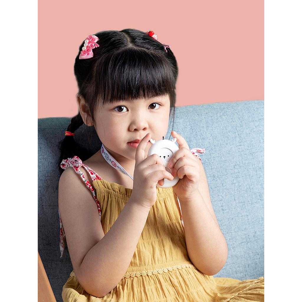 Portable Mini Air Purifier Wearable Air Purifier Necklace Negative Ion Generator USB Personal Air Freshener for Adults/Kids