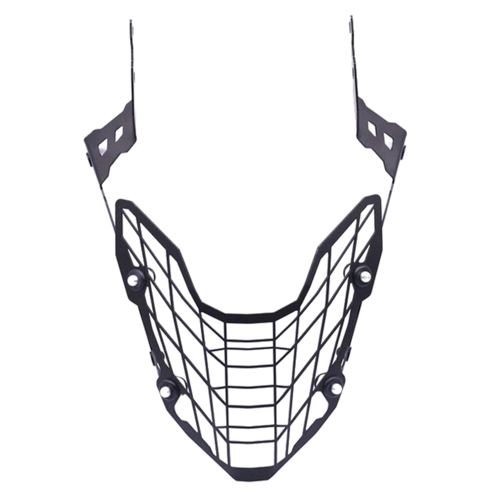 Black Motorcycle Headlight Mesh  Cover Protector for  CB500X