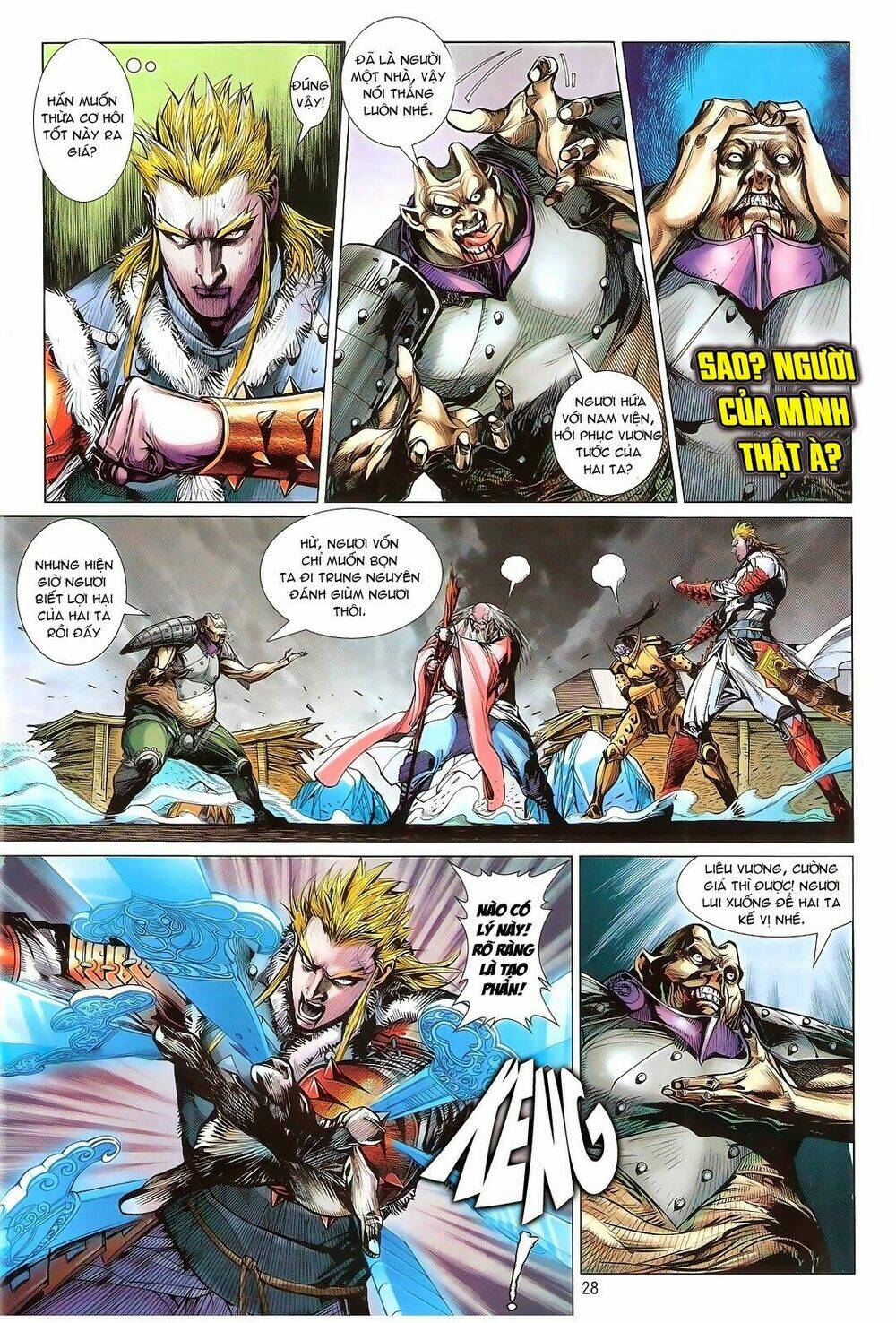 thiết tướng tung hoành (cựu tác) chapter 121 28