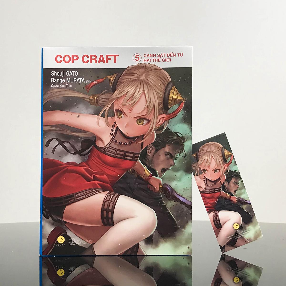 COP CRAFT - Cảnh Sát Đến Từ Hai Thế Giới - Tập 5 - Tặng Kèm Bookmark