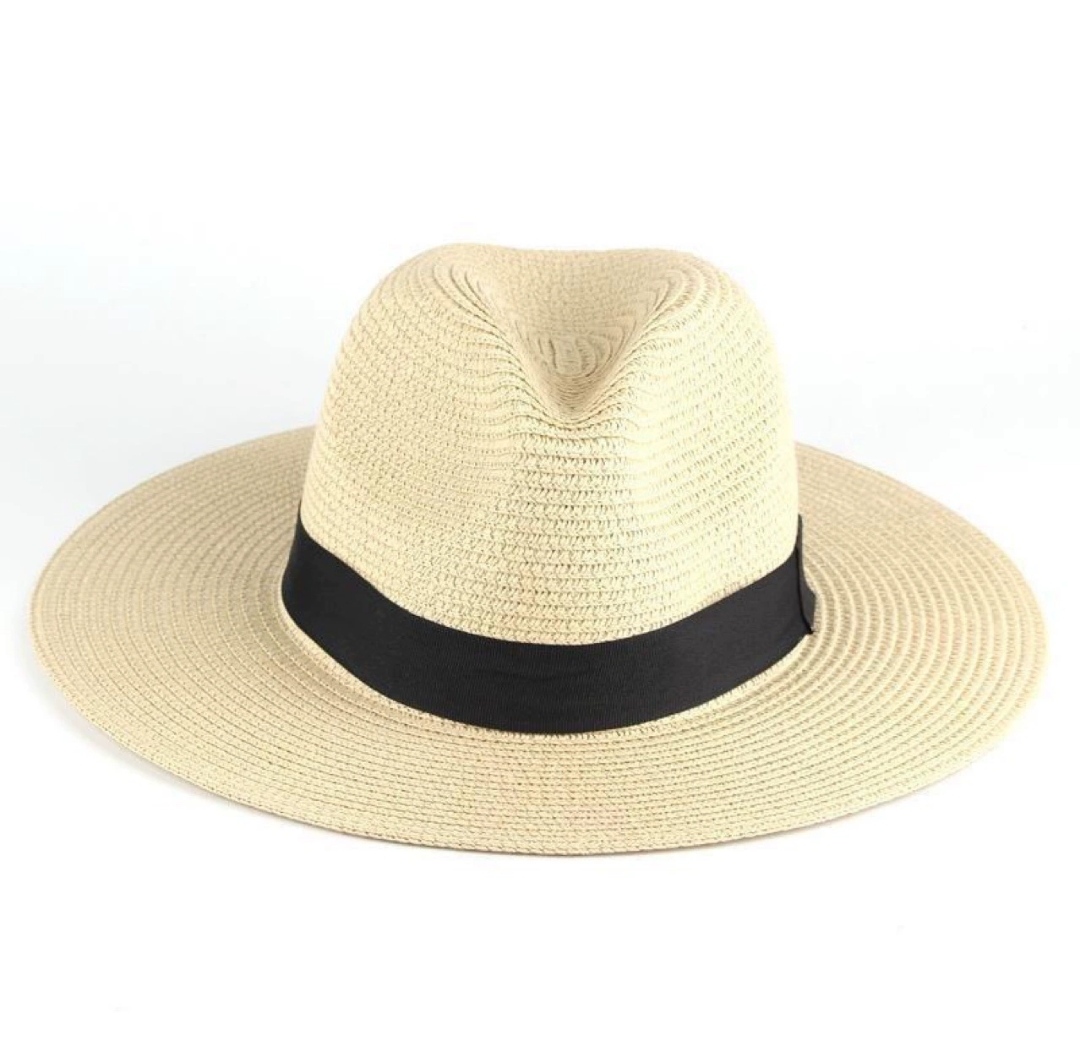 Nón cao bồi phớt mũ cao bồi nam nữ Fedora comboy chất liệu cói Hàng nhập dona24072901