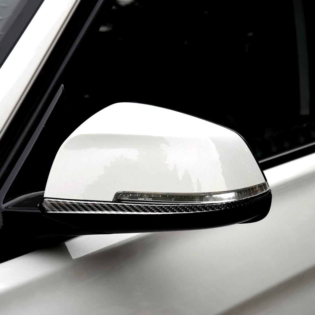 Carbon Fiber Rearview Mirror Strip Cover