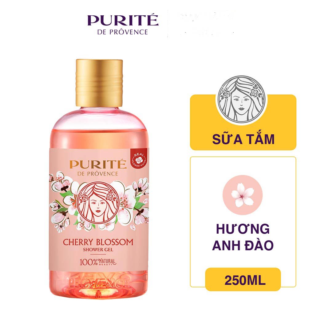 Sữa Tắm Purité De Prôvence Hương Hoa Anh Đào