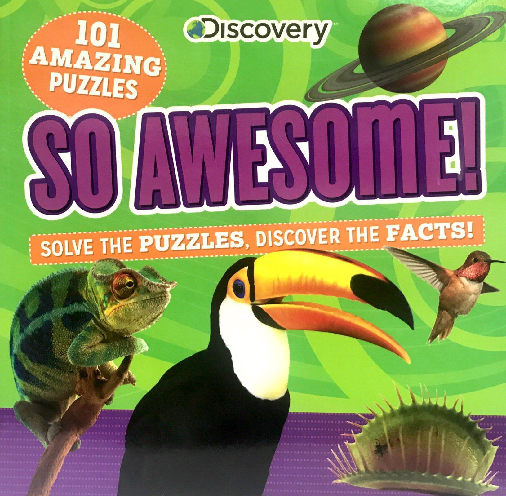 Sách ngoại văn: So Awesome! Puzzle Books