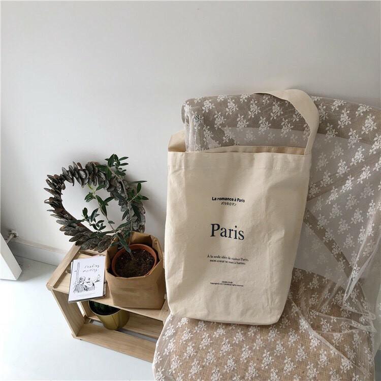 Túi tote vintage 'Paris'