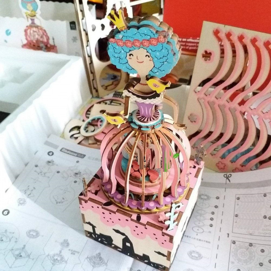 Mô hình Hộp nhạc Công chúa - AM405 Princess Music Box