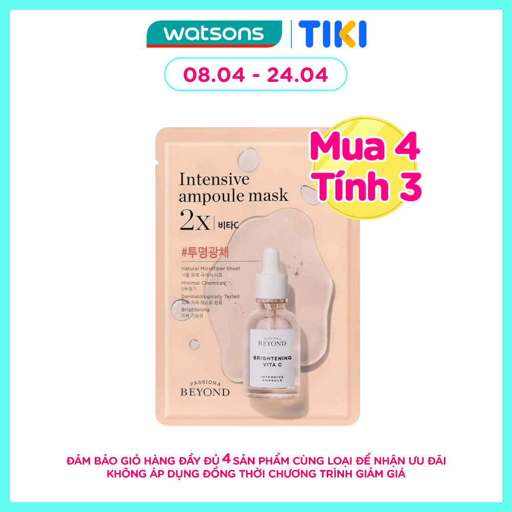 Mặt Nạ Beyond Intensive Ampoule Mask 2X Vita C 25ml