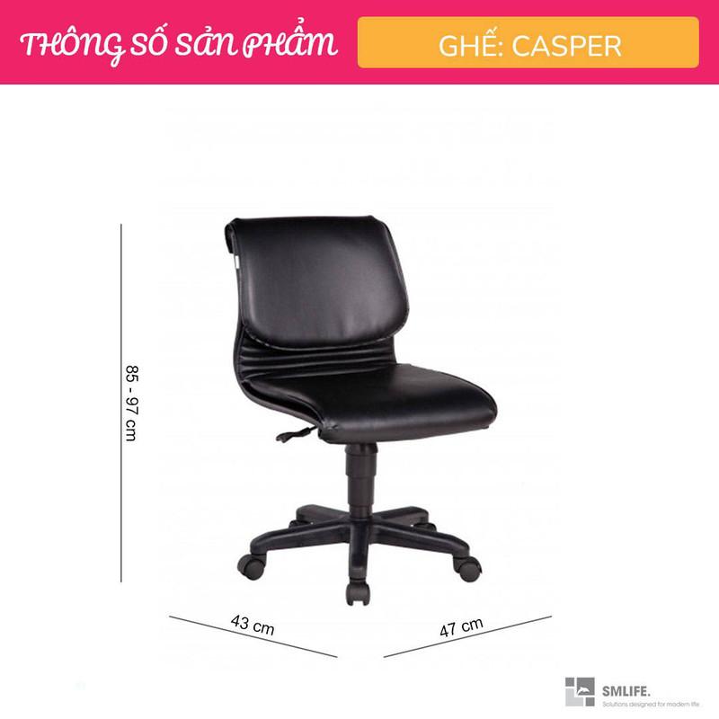 Ghế xoay nhân viên SMLIFE Casper