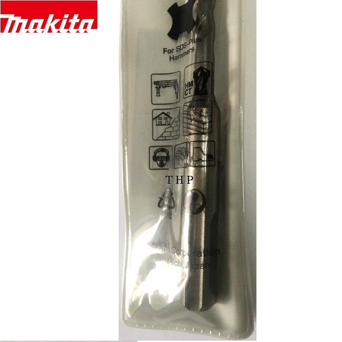Mũi khoan Makita - SDS Plus 6x160mm D-00066 - Hàng Chính Hãng
