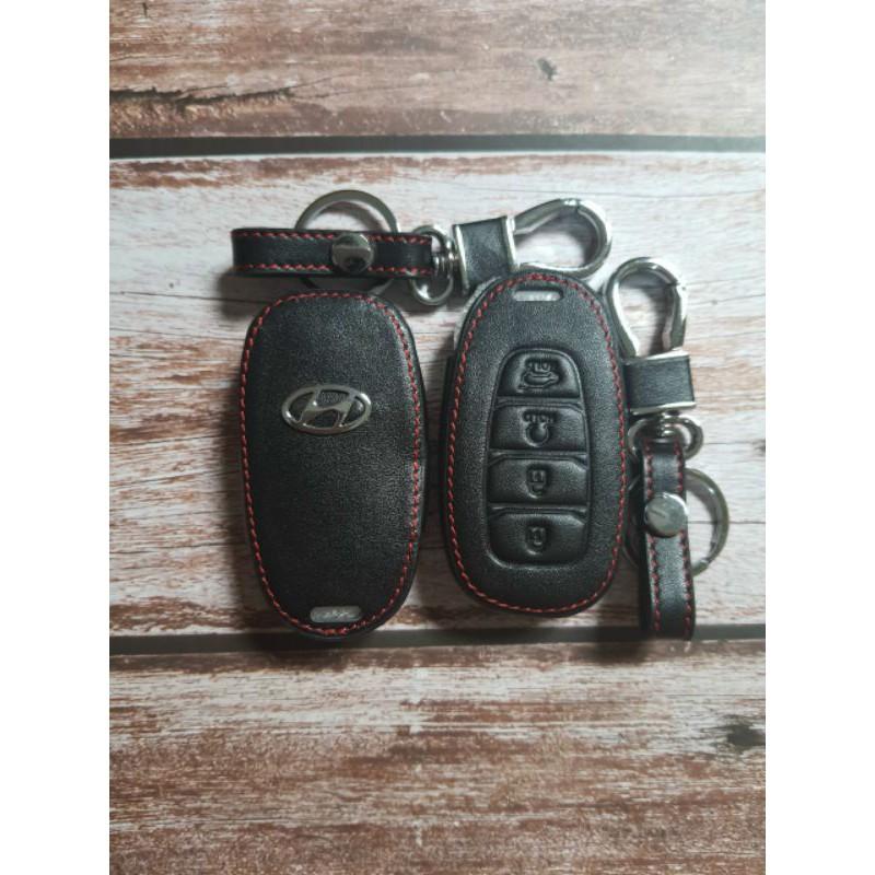 Bao Da Chìa Khóa Dành Cho Xe Hyundai Accent 2021 Logo 3D