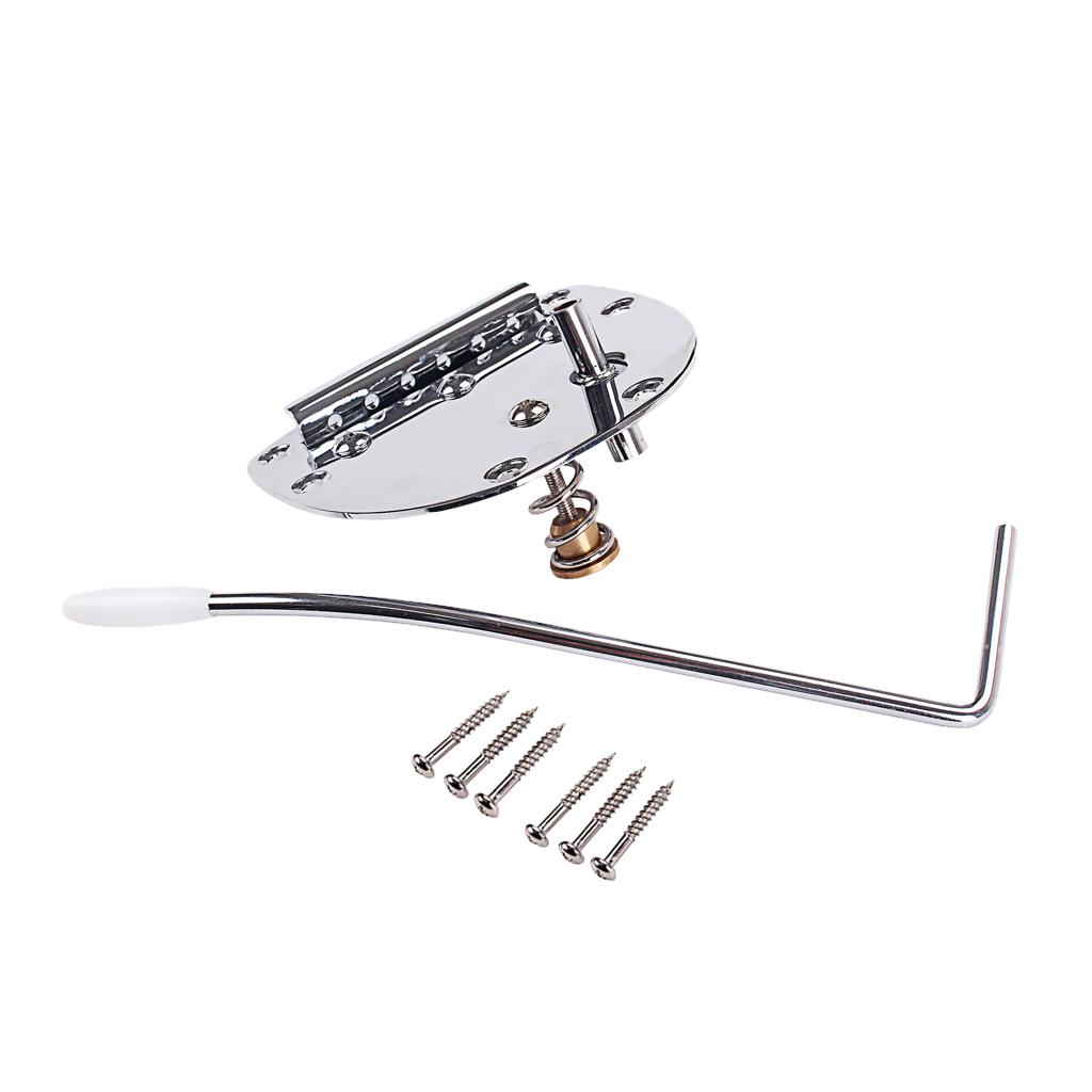 Sunnimix Đàn Guitar Tremolo Cầu Đuôi Cho Mustang/Jazz Chủ Phần Guitar