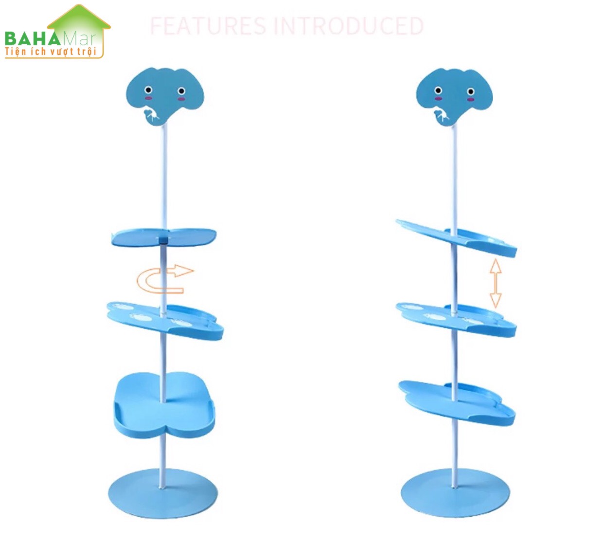 KỆ ĐỂ GIÀY DÉP ĐỨNG TIẾT KIỆM KHÔNG GIAN "BAHAMAR" Kệ để giày dép đứng di động, tiết kiệm không gian để giày dép có thể dùng trang trí tạo sinh động cho ngôi nhà