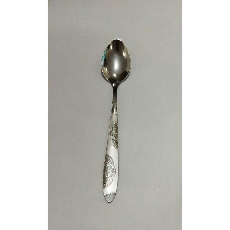 Thìa inox cao cấp dày dặn sáng bóng dài 16.5cm