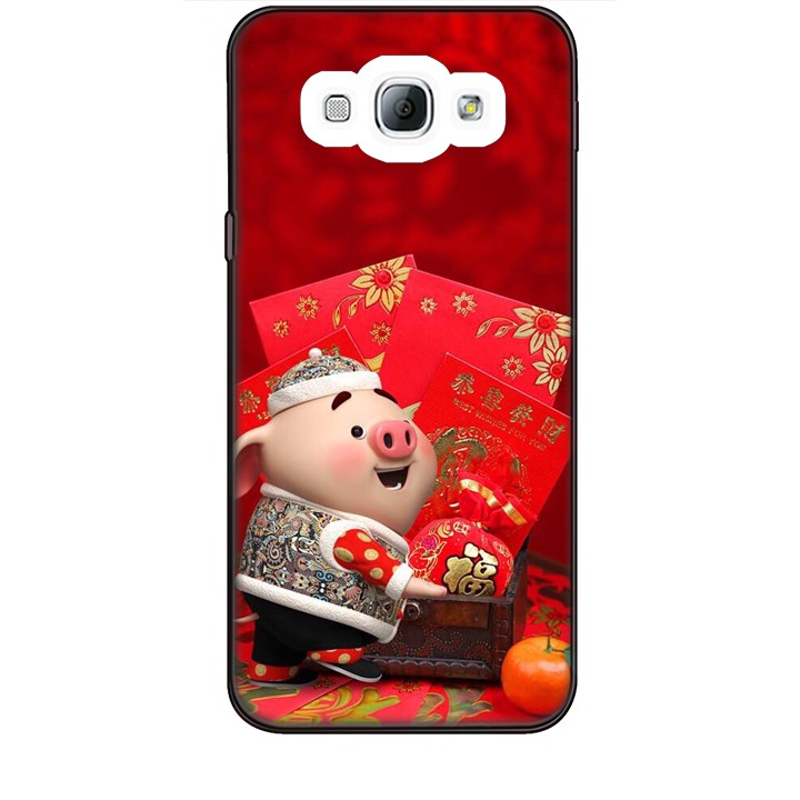 Ốp lưng dành cho điện thoại  SAMSUNG GALAXY A8 Heo Lì Xì
