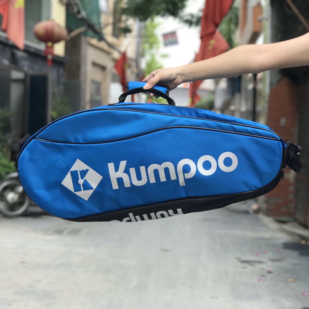 Bao vợt cầu lông, túi vợt dài chính hãng Kumpoo