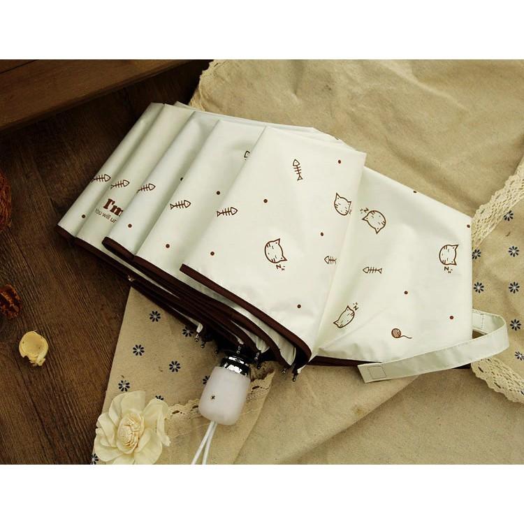 OLYCAT Ô dù cao cấp chống tia UV - Mẫu Lazy Cat