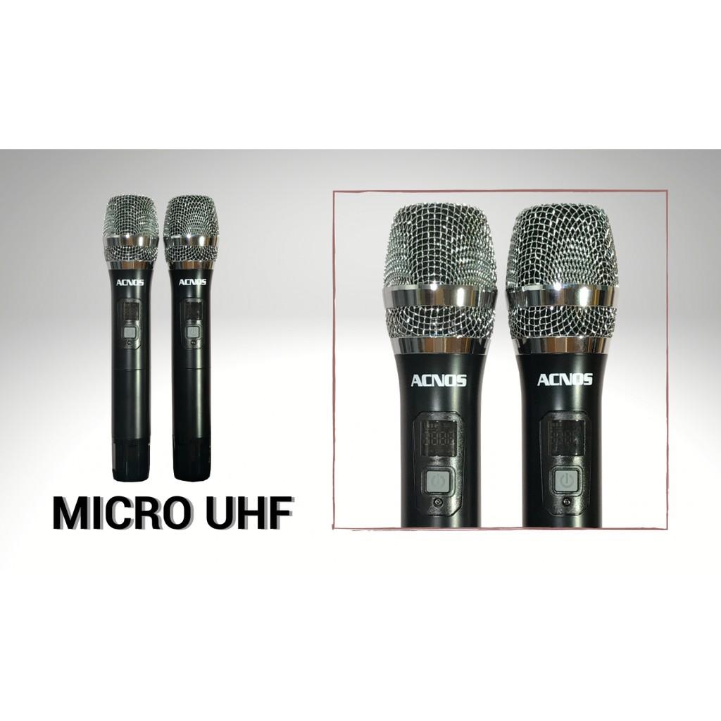 Loa karaoke xách tay ACNOS KBEATBOX CS250PU - Bass 2.5 tấc, công suất 300W - Dàn karaoke di động tiện lợi - Hát karaoke