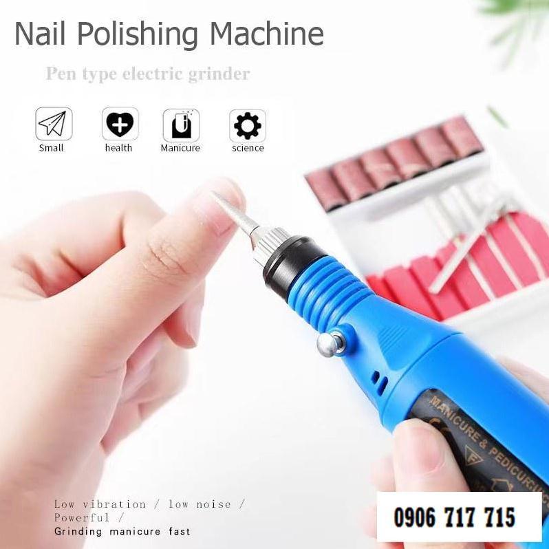 Máy mài đánh bóng móng tay mini kèm sạc cổng USB