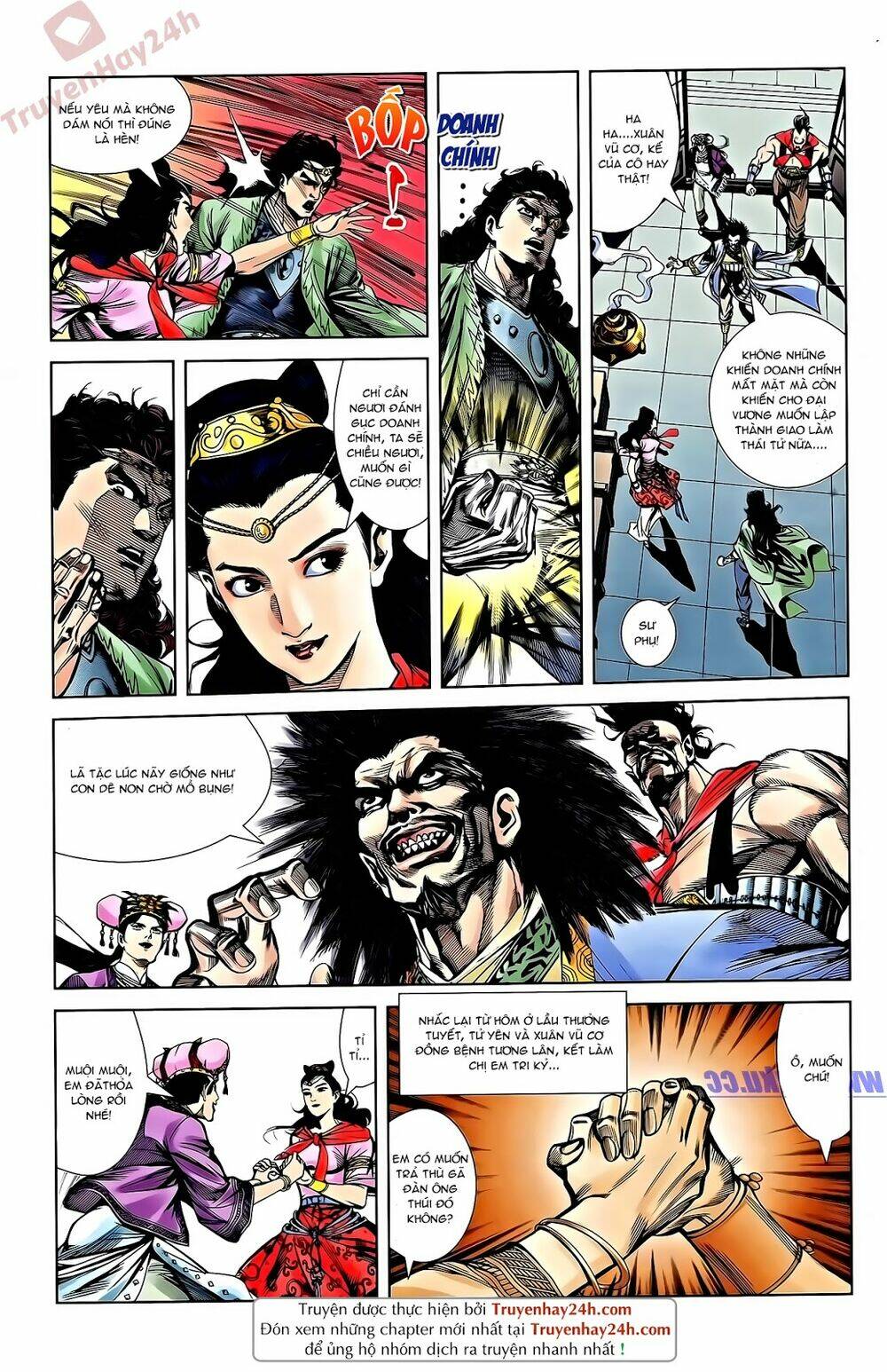 thiên tử truyền kỳ 2 - tần vương doanh chính chapter 53 8