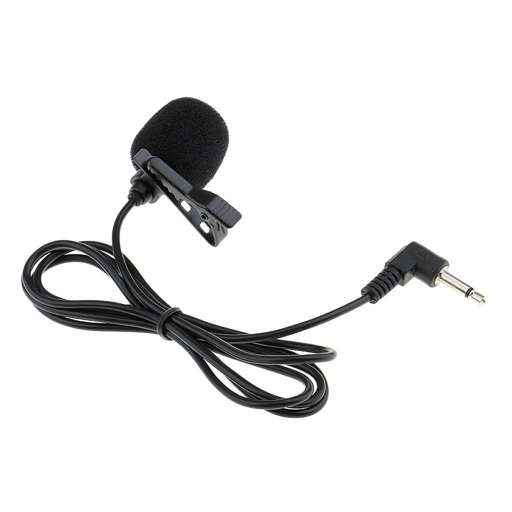 4X  Lapel Tie  Vacuum Tube Microphone 3.5mm Right Angle