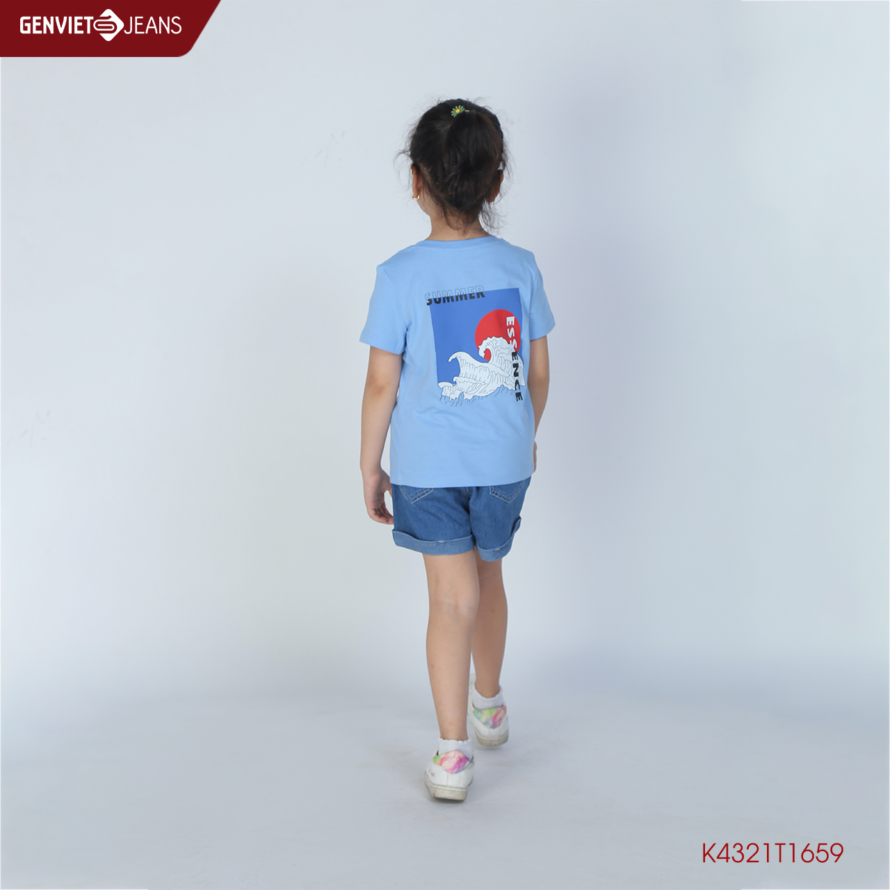Áo Thun Cộc Tay Summer Cho Bé K4321T1659 GENKIDS