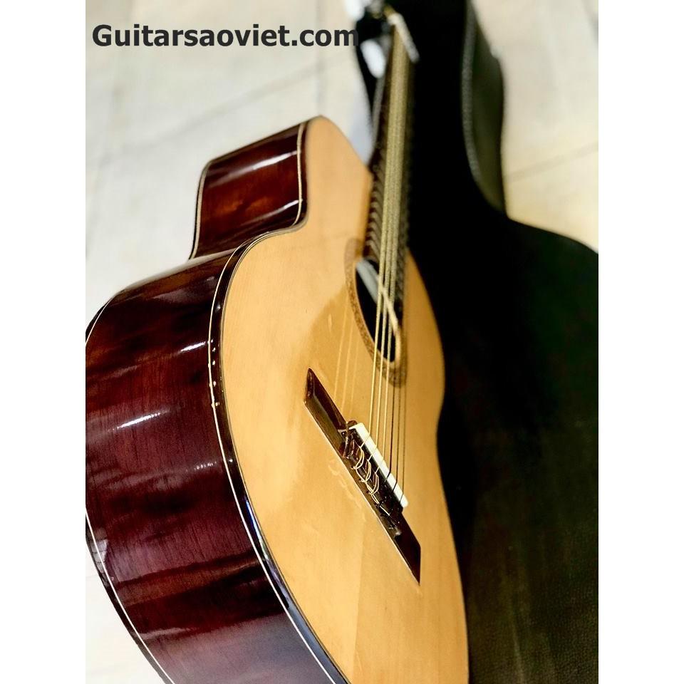 Đàn guitar classic gỗ nguyên miếng có ty chỉnh cong cần SV-11HD