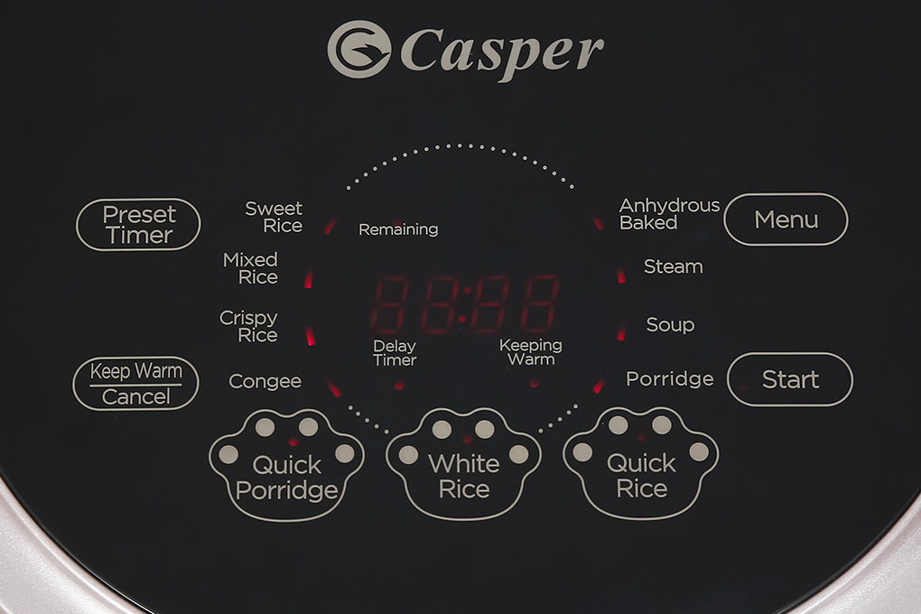 NỒI CƠM ĐIỆN TỬ Casper 1.8 Lít CD-18RC01 - HÀNG CHÍNH HÃNG