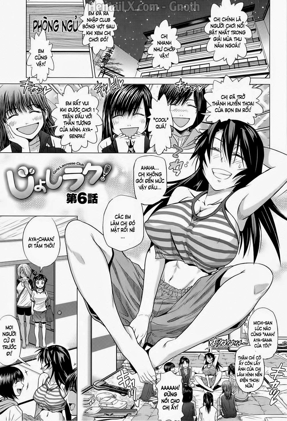 những cô nàng ở clb bóng vợt + sau 2 năm chapter 6 1