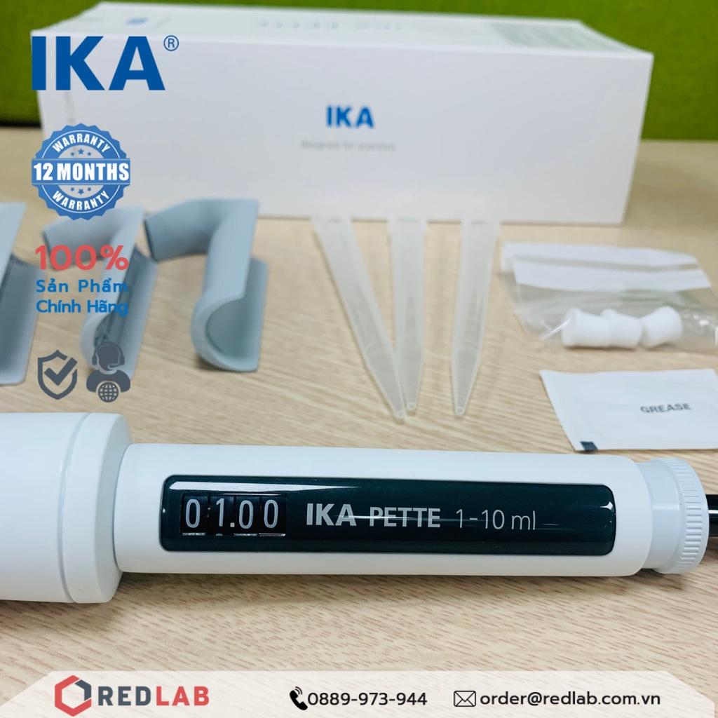 Micropipet thay đổi thể tích 1 - 10 ml IKA nhập khẩu từ Đức giá tốt