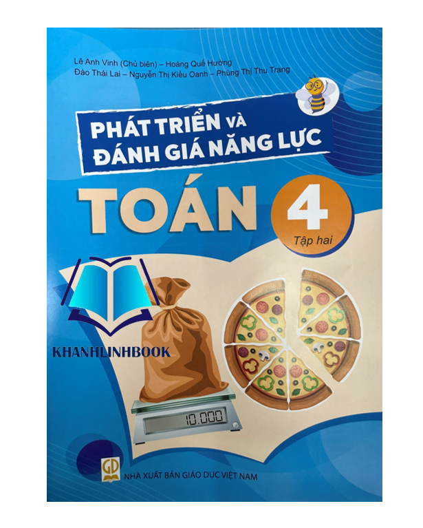 Sách - Combo phát triển và đánh giá năng lực toán 4 - tập 1 + 2