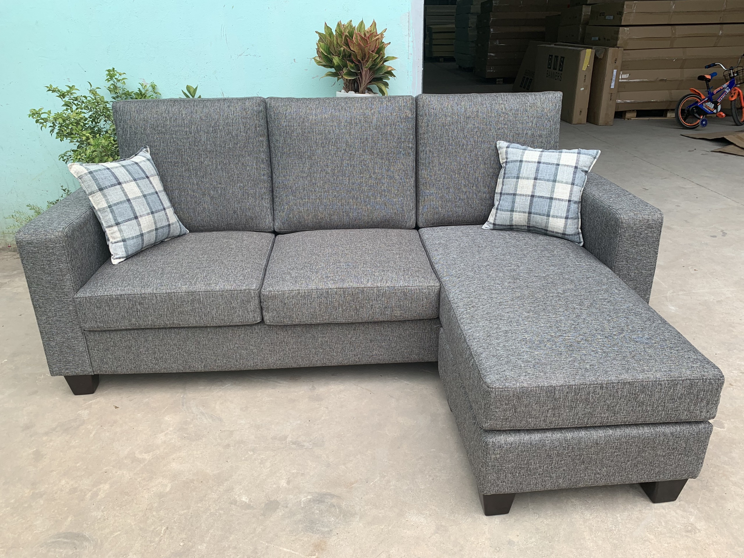 Sofa BNS  Góc L Tự Do