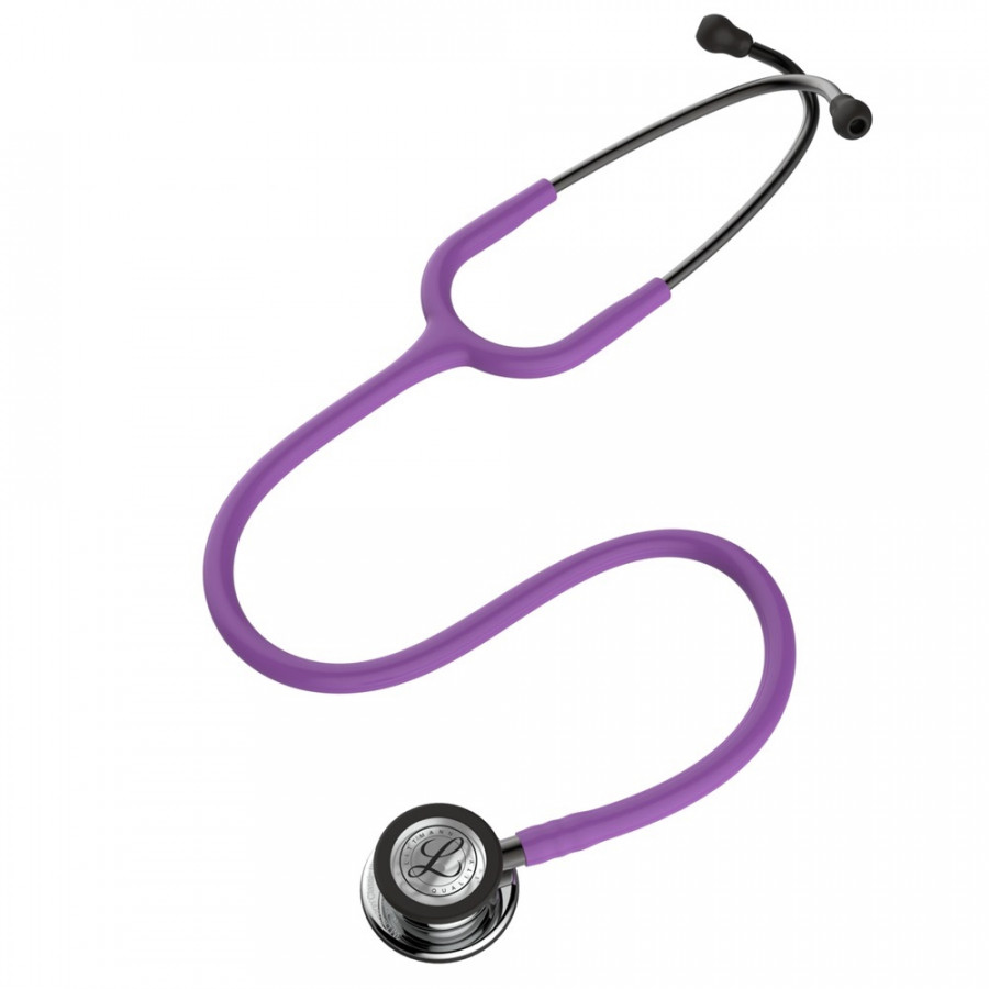 Ống nghe 3M Littmann Classic III, màu tím lavender, mặt gương, 27 inch, 5865