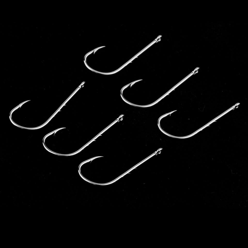 Bait Holder Hook Jig Big Fishing Hooks Black High Carbon Steel Fish hook