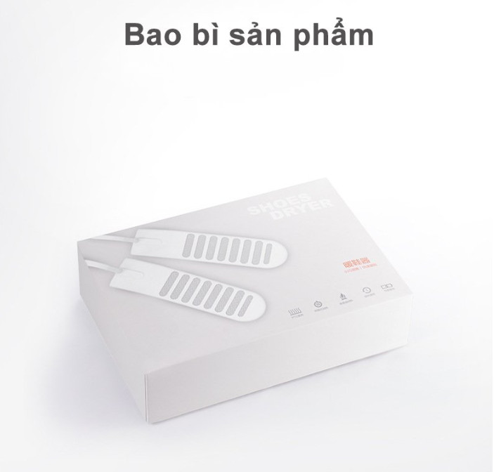 Máy sấy giày và khử mùi 360 độ