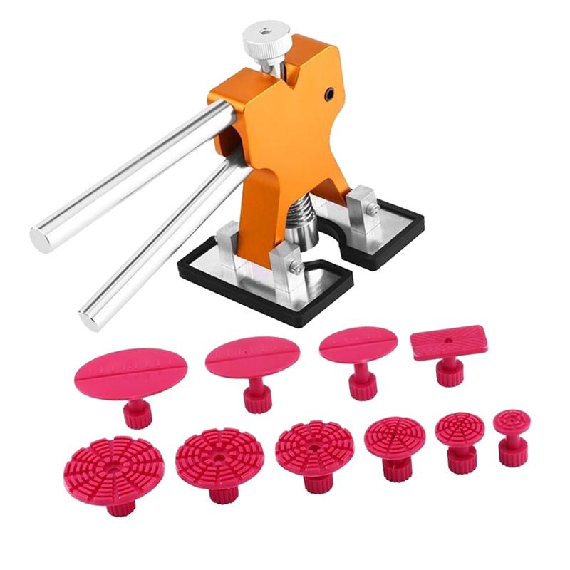 Car Body Paintless Repair Dent Puller Lifter Removal Tool with 10 Tabs Kits