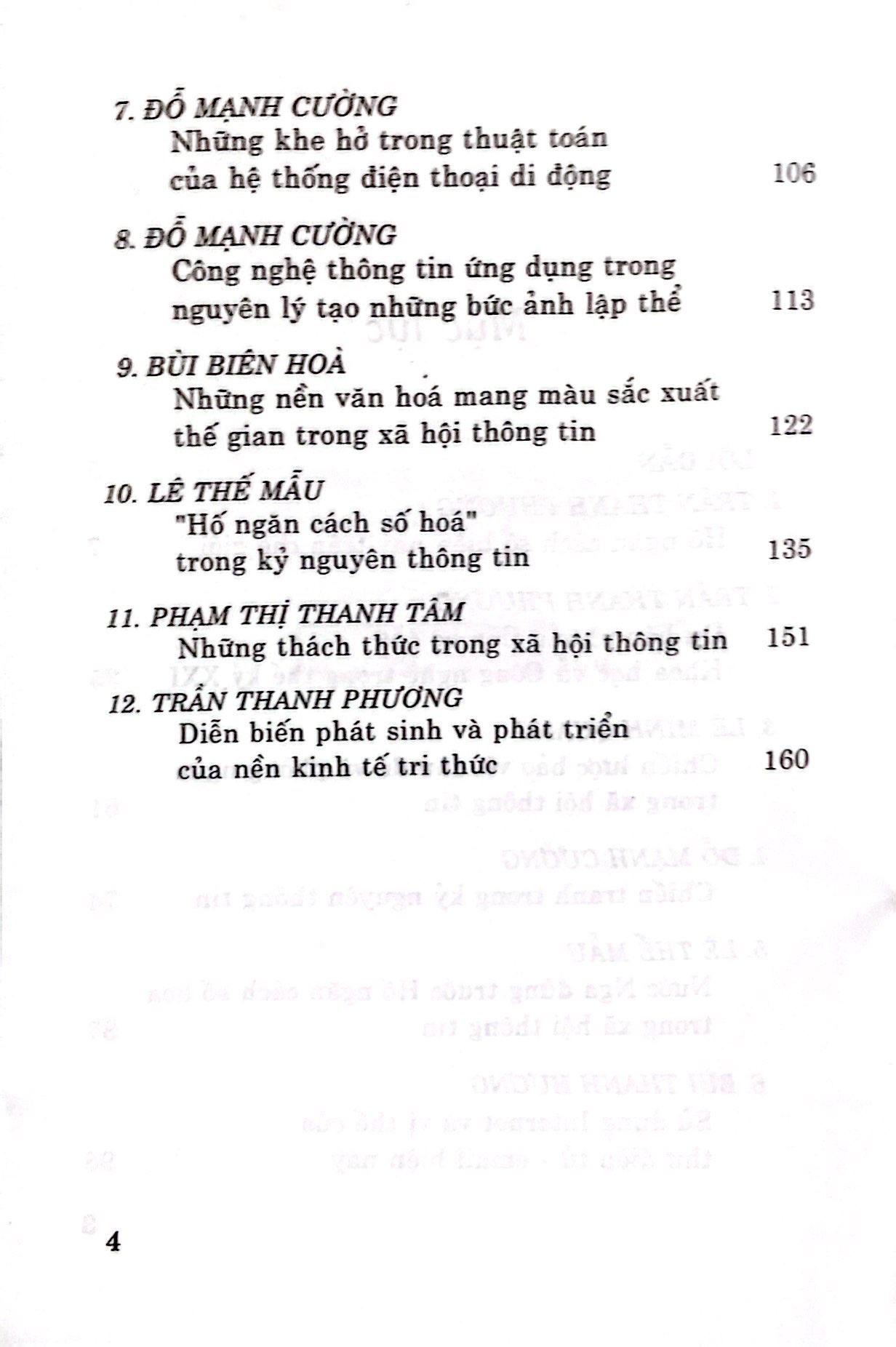 Những Thách Thức Của Sự Phát Triển Trong Xã Hội Thông Tin