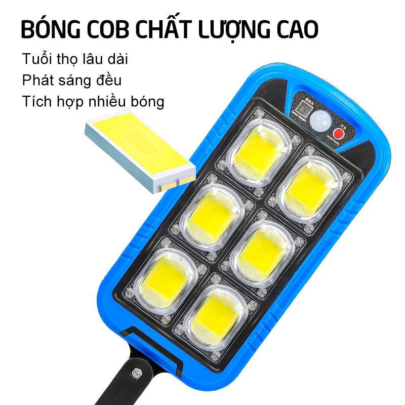 Đèn cảm biến COB 100W - Hạt đèn COB độ sáng cao, trang bị cảm biến RADAR- D1374