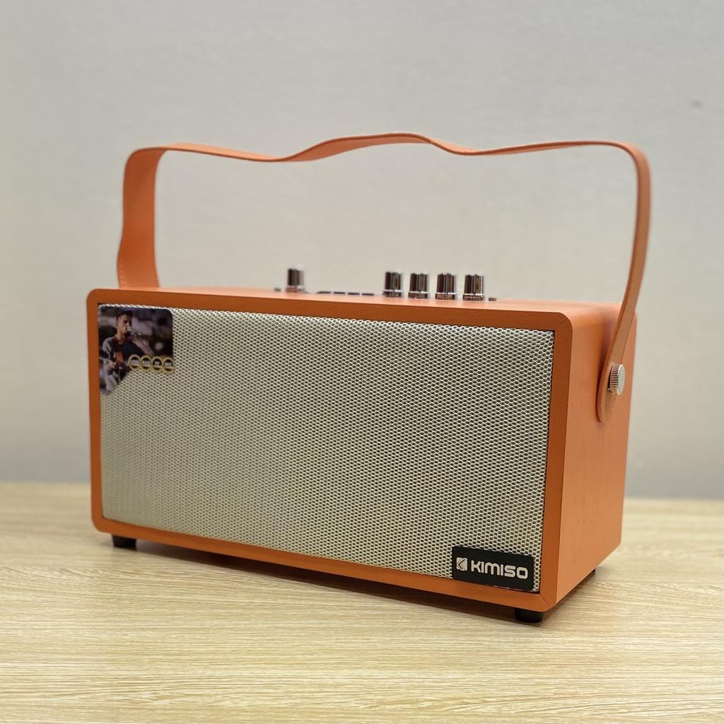 Loa Karaoke Bluetooth Kimiso QS-4510 Tặng Kèm 1 Micro Có Dây