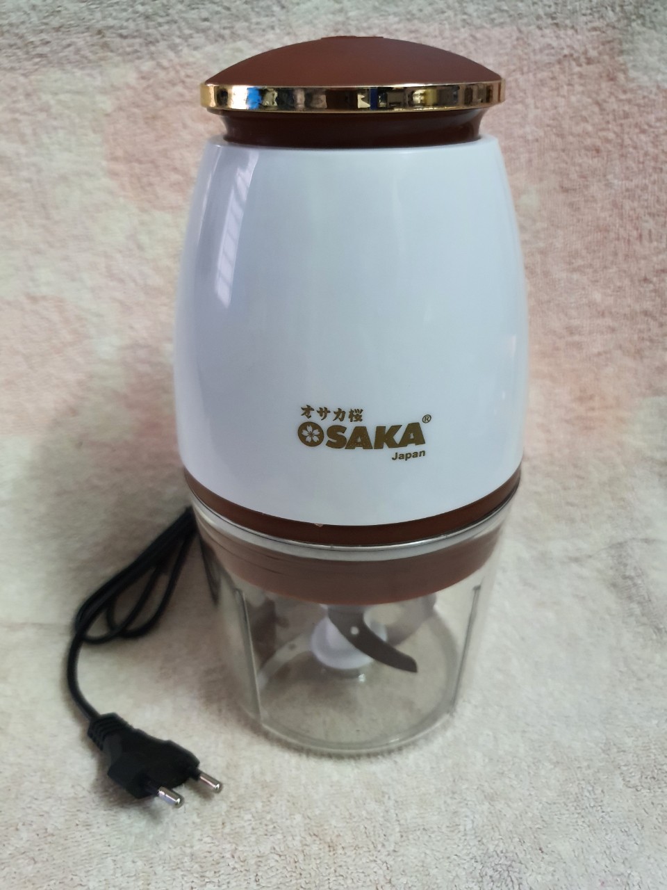 Máy xay sinh tố, máy xay thịt, xay tỏi ớt mini OSAKA đa năng 750ml - Máy say sinh tố mini cầm tay - Hàng chính hãng