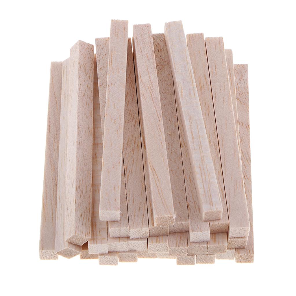 Square Balsa  Stick Unfinished  Stick  Rod  100mm