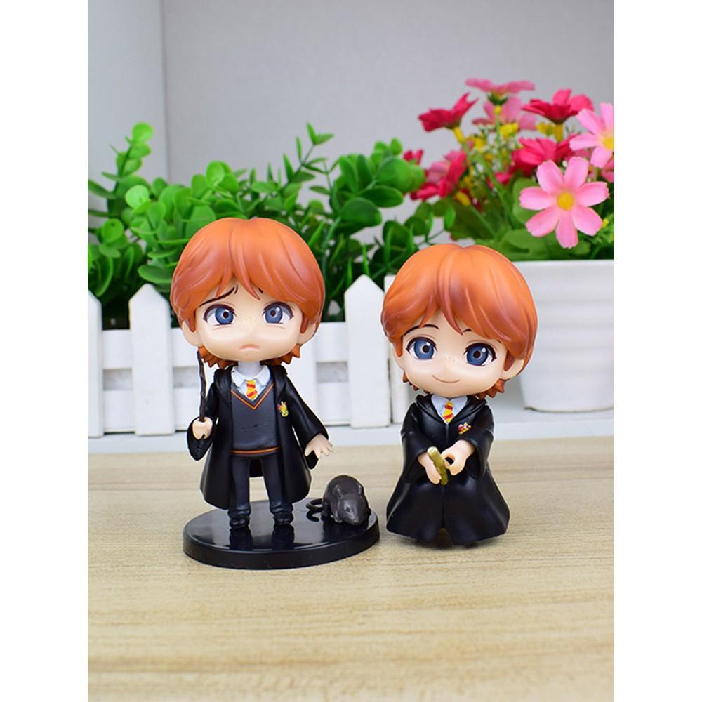 Mô hình Harry Potter, Hermione Granger, Ron 9cm