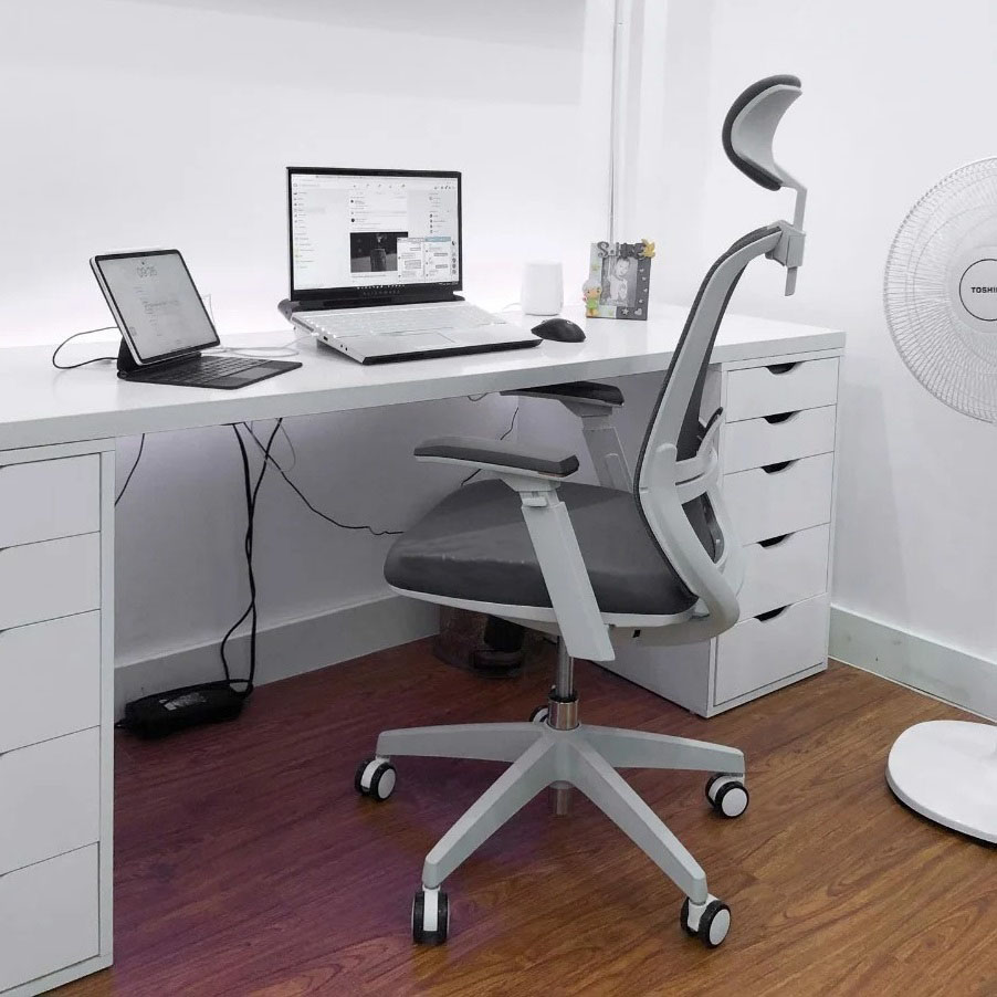 Ghế  làm việc Ergonomic Chair T21 (Grey)