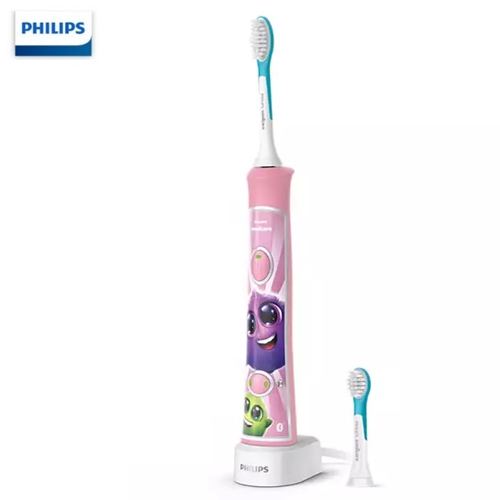 Bàn chải đánh răng điện trẻ em Philips Sonicare HX6352/43 - Hàng Nhập Khẩu