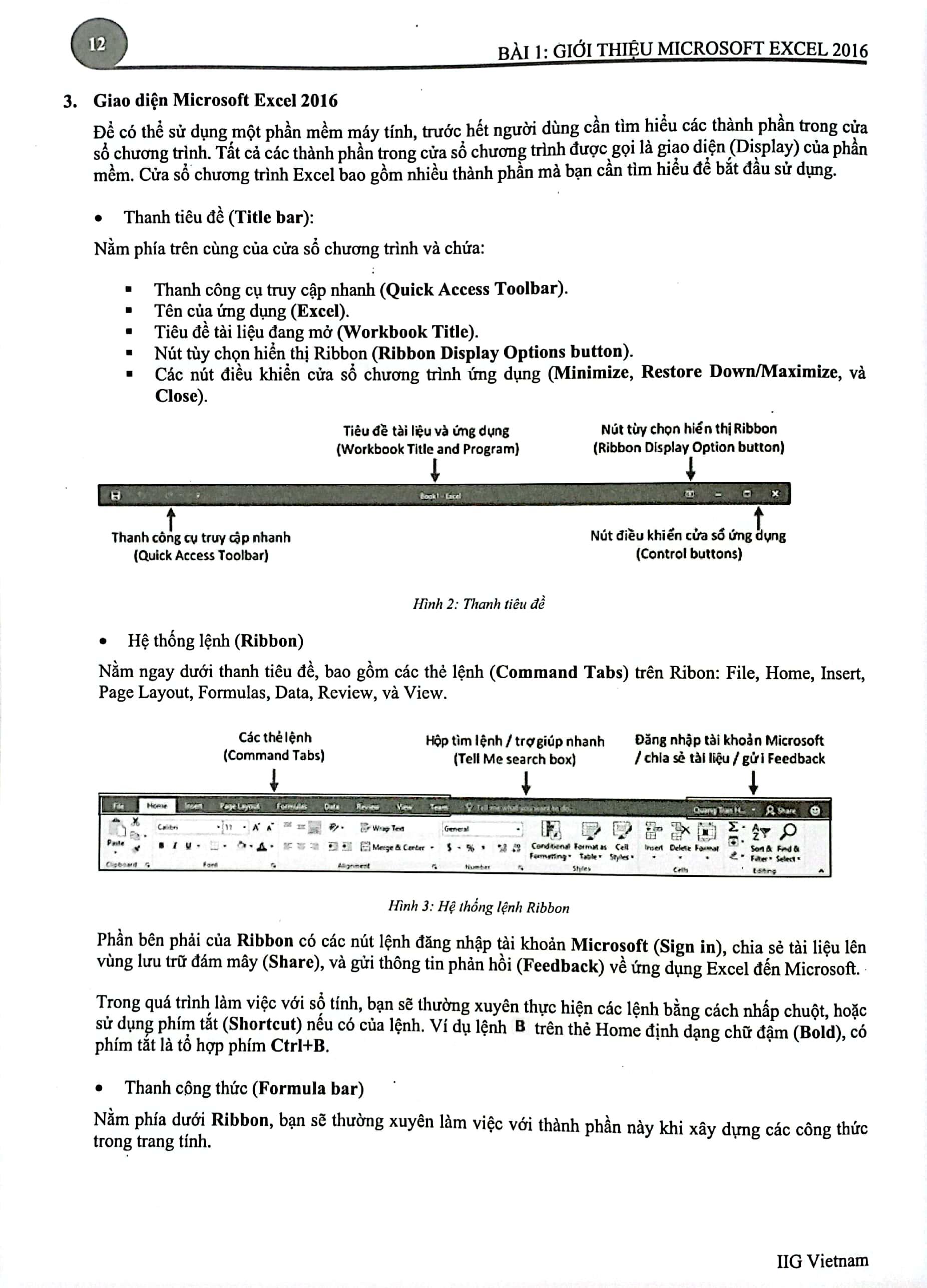 Microsoft Excel 2016 (Tái Bản 2023)