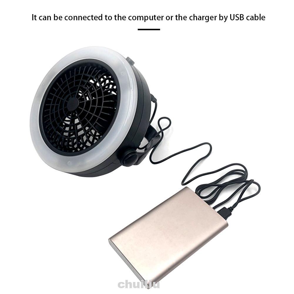 Quạt Sinh Tồn Đa Năng 2 Trong 1 12 Đèn Led