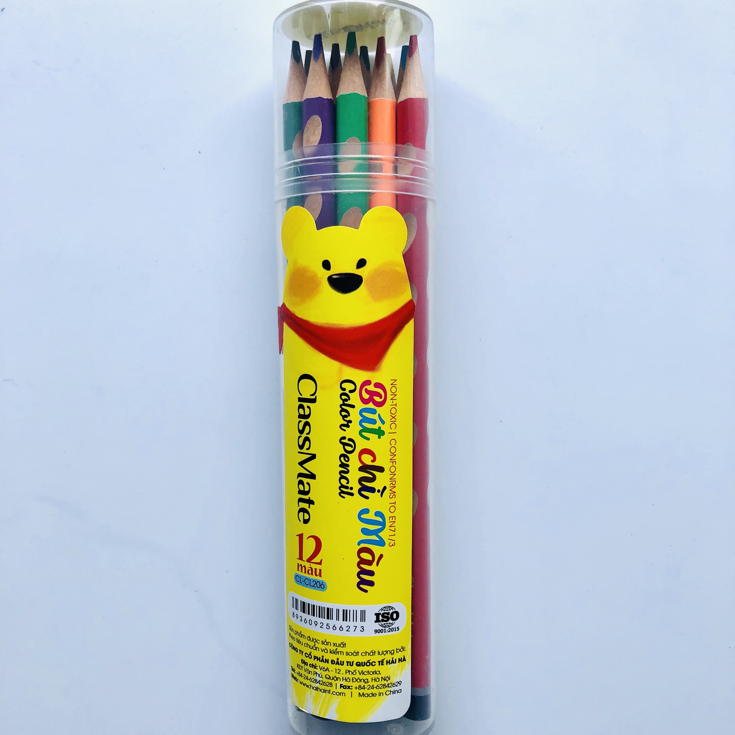 Chì Màu ống 12 màu CL-CL206