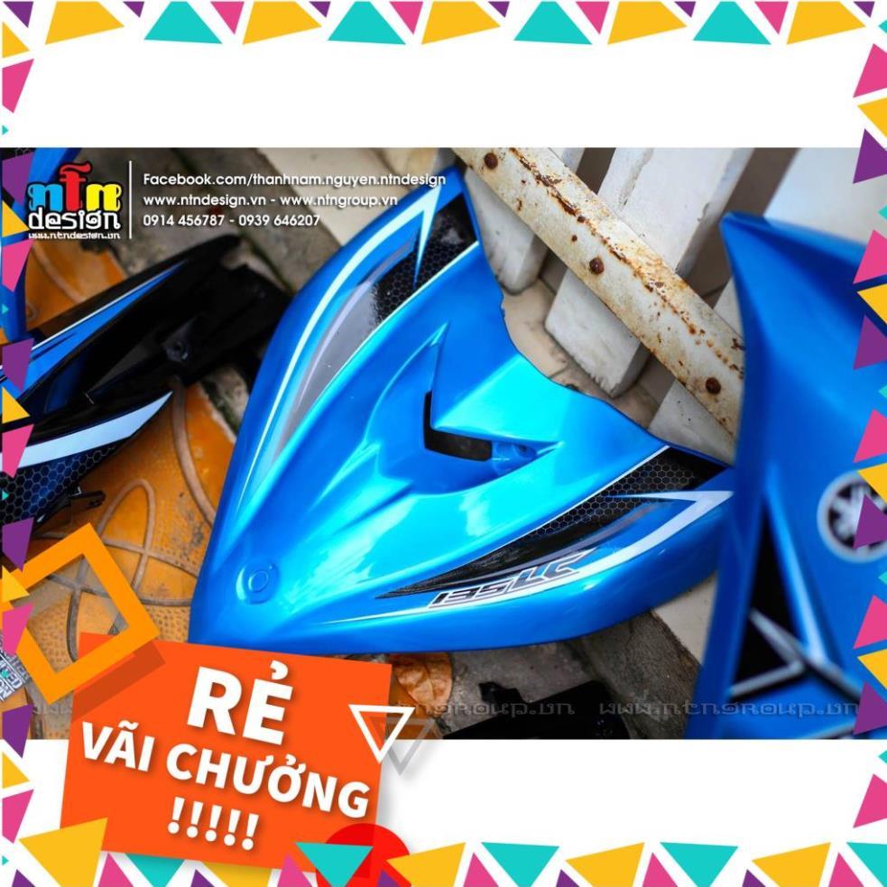 Tem Rời Exciter 135 Mẫu LC Xanh Ngọc Đen