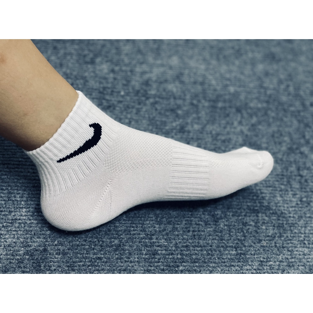 Tất vớ Nike , adidas , lacoste , dệt kim nam cổ ngắn phong cách thể thao cao cấp chống hôi chân 100% Cotton mềm không xù