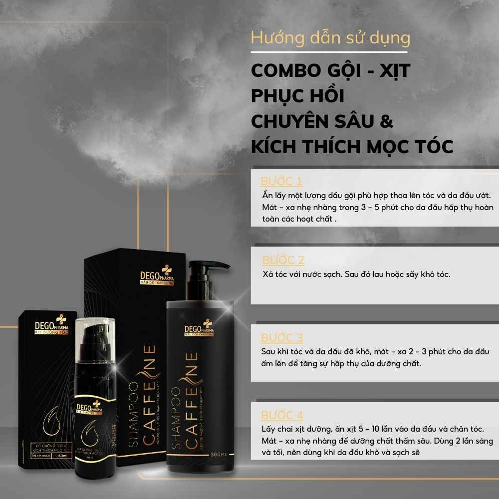 Tinh chất mọc tóc Dego Pharma - phục hồi tóc hư tổn, giảm gãy rụng nhanh, giảm hói đầu, dưỡng tóc mềm mượt