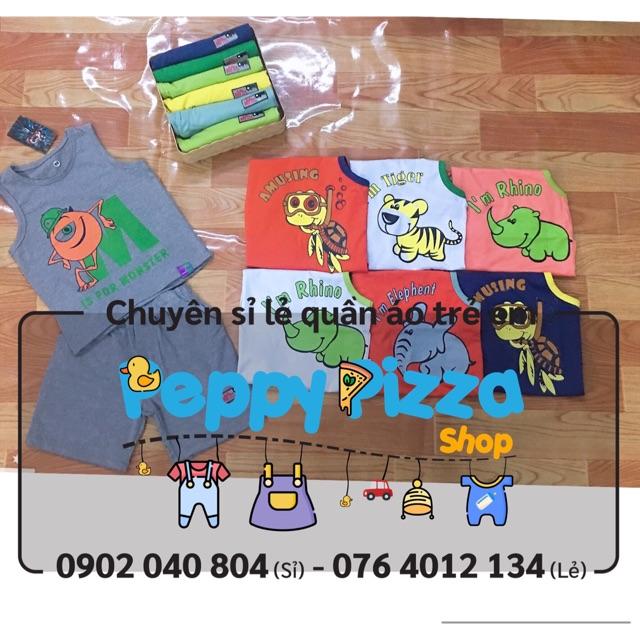 Bộ ba lỗ in hình thú đáng yêu Bo045